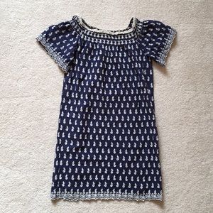 Max Studio Embroidered Peasant Dress